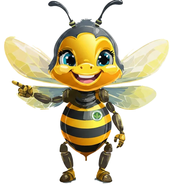 Bea the Butter & Sage bee