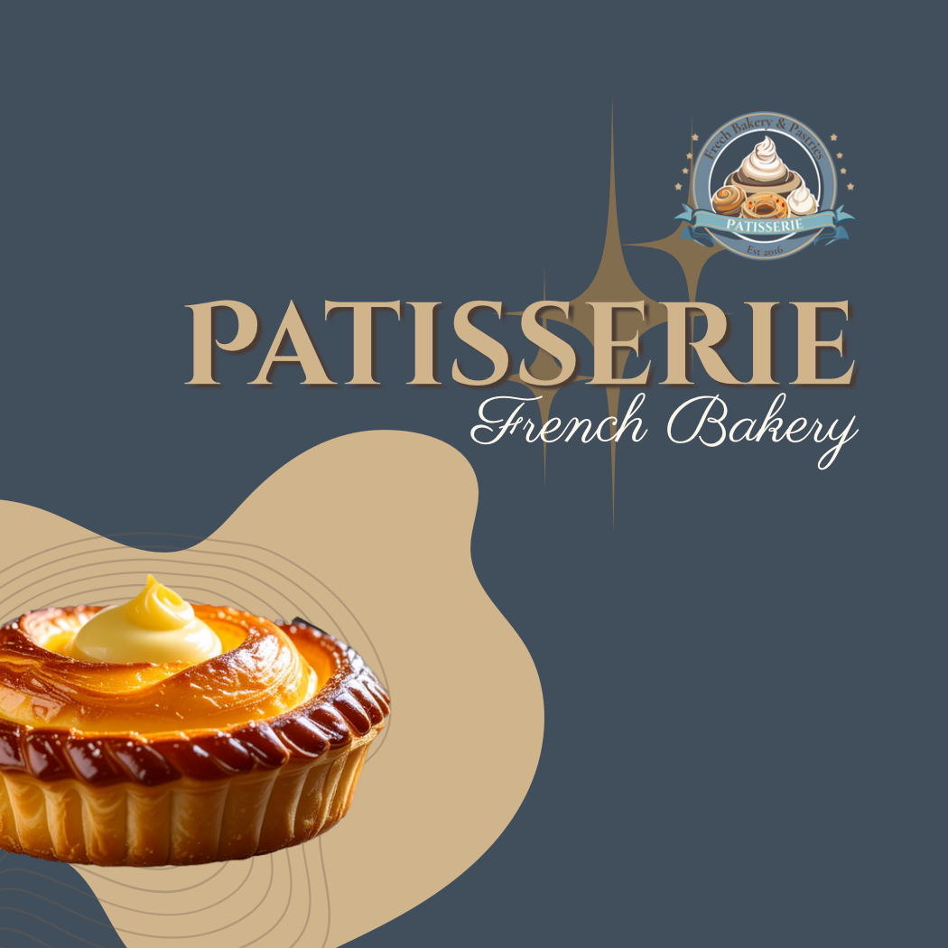 Patisserie Canva template branding kit