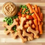 Roscoe & Stella’s PB, Peas & Carrots Bone Cookies
