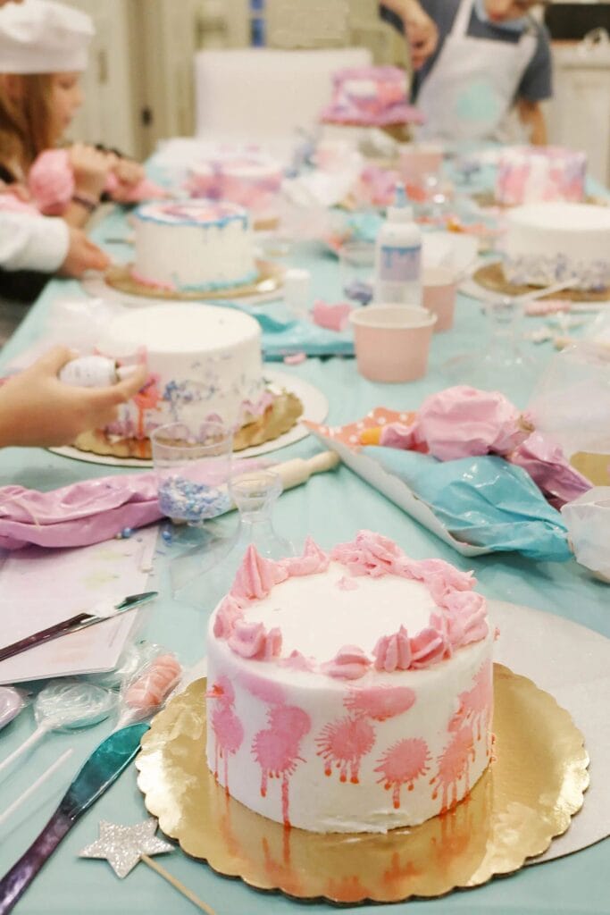 Kids' Cake Decorating Parties