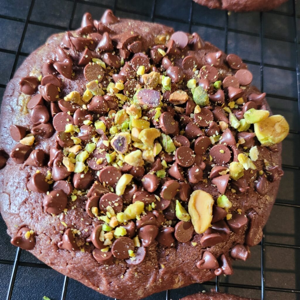 Double Chocolate "Dubai" Stuffed Jumbo Cookies 6 pack