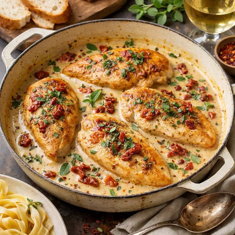 franco Italian creamed chicken