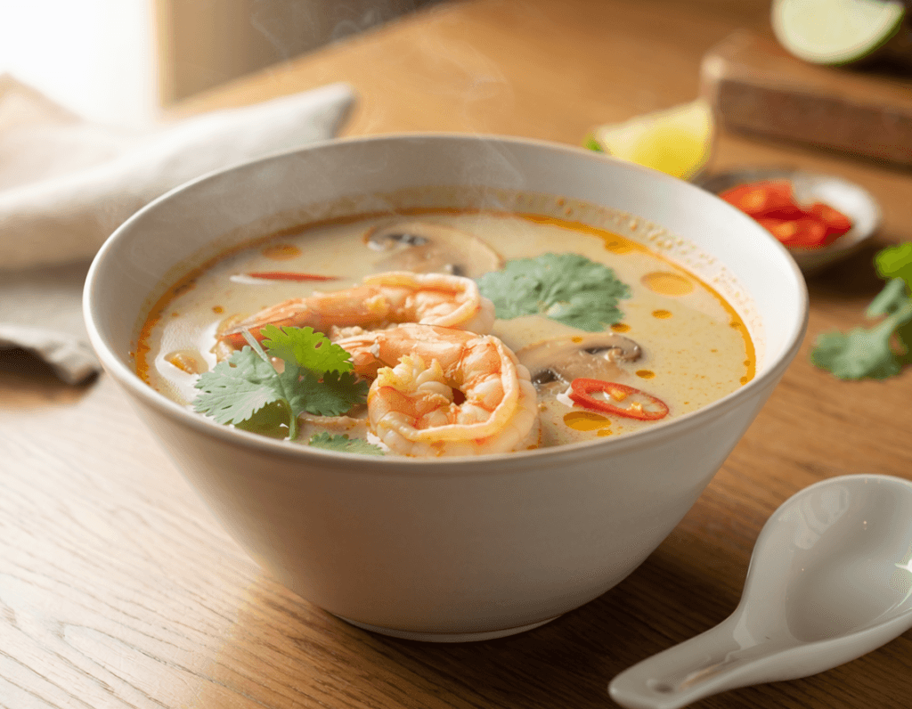 This Thai Coconut Curry Soup Is the Bowl Your Weeknight Was Missing 1 Thai Coconut Curry Soup