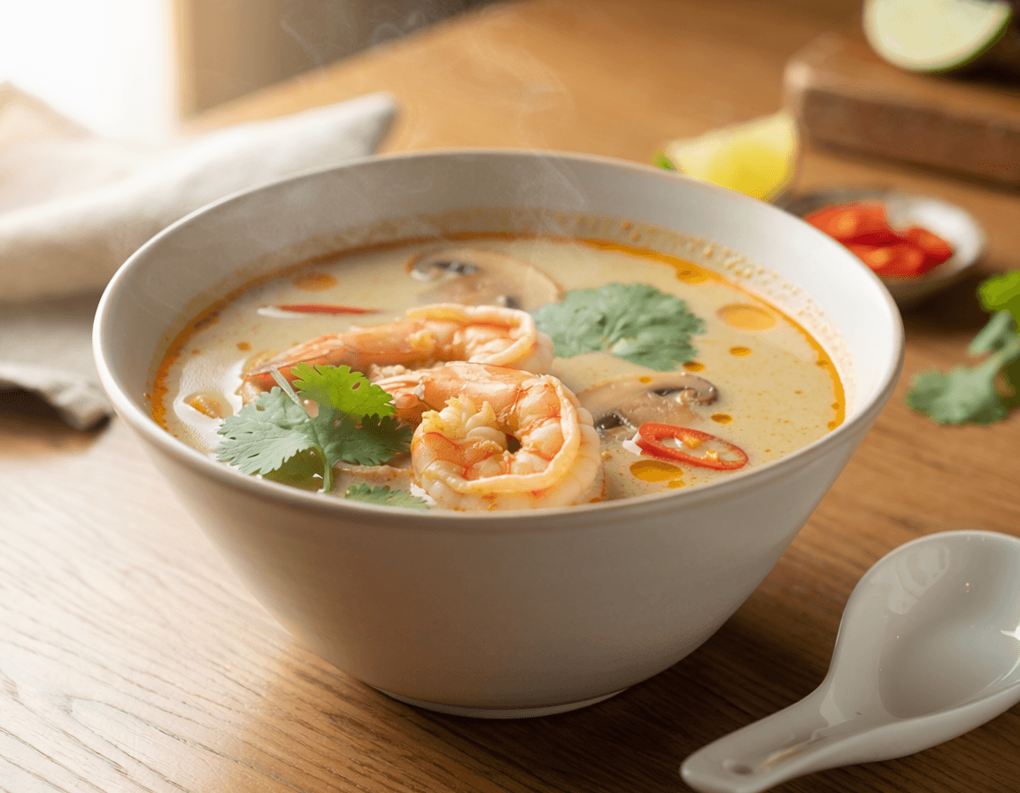 Thai Coconut Curry Soup