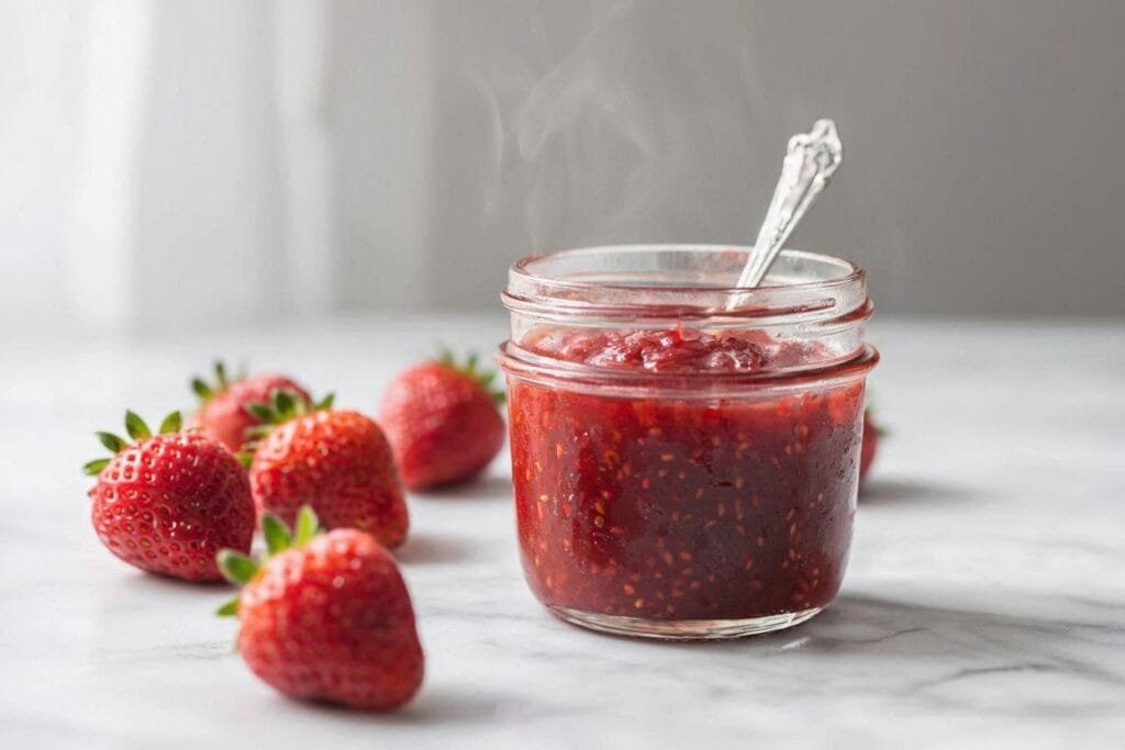 Small-Batch Strawberry Jam Without Pectin