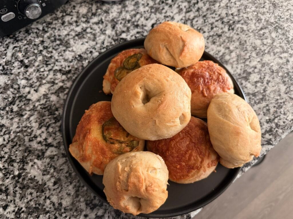 Sourdough Bagels