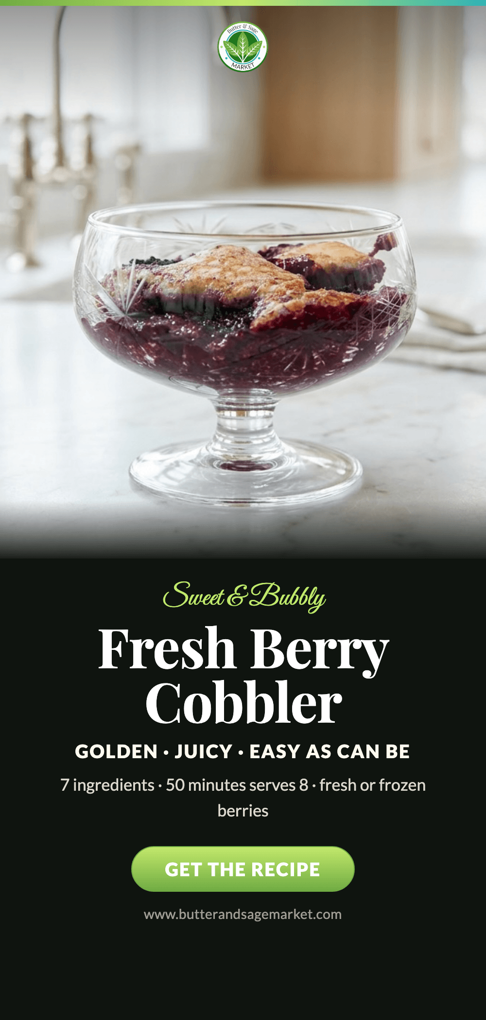 Easy Fresh Berry Cobbler