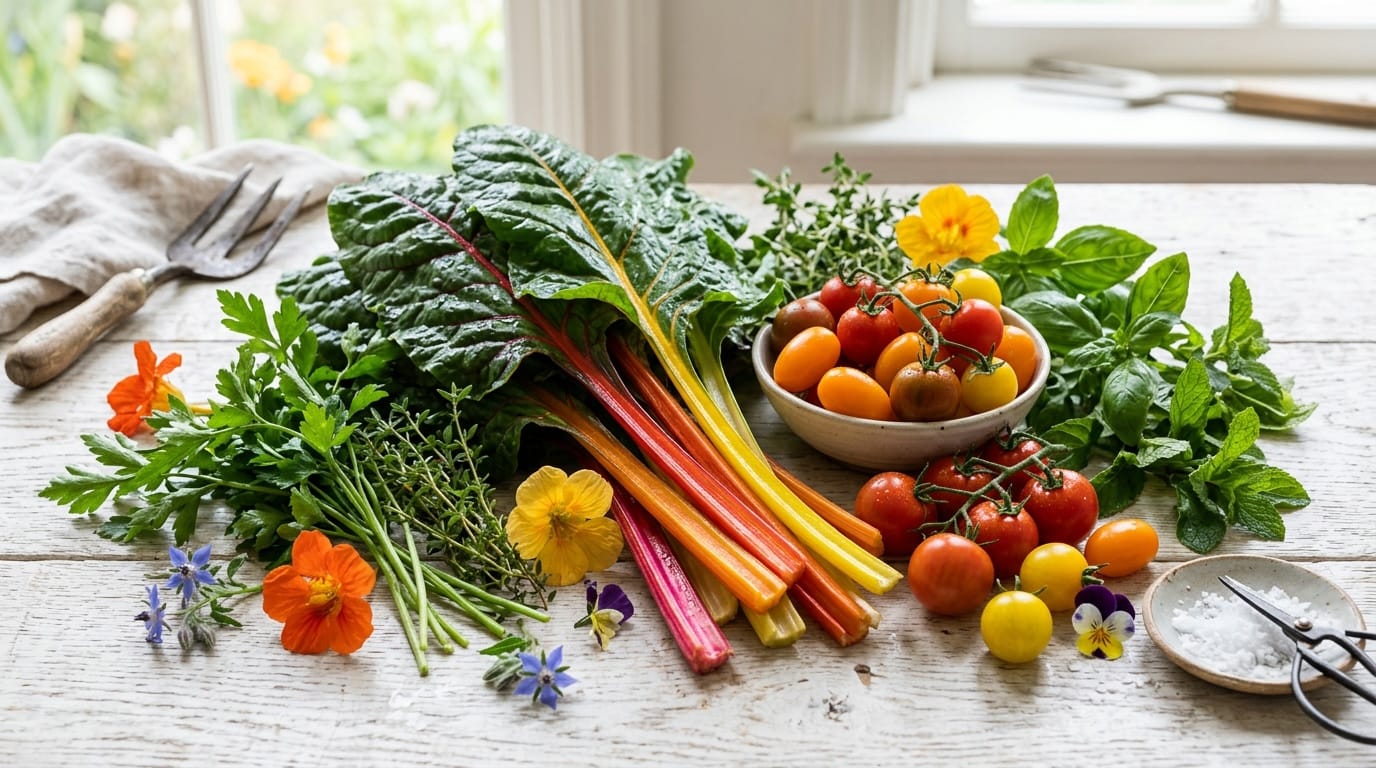 How to start a market garden — raised vegetable beds in a backyard farm setting