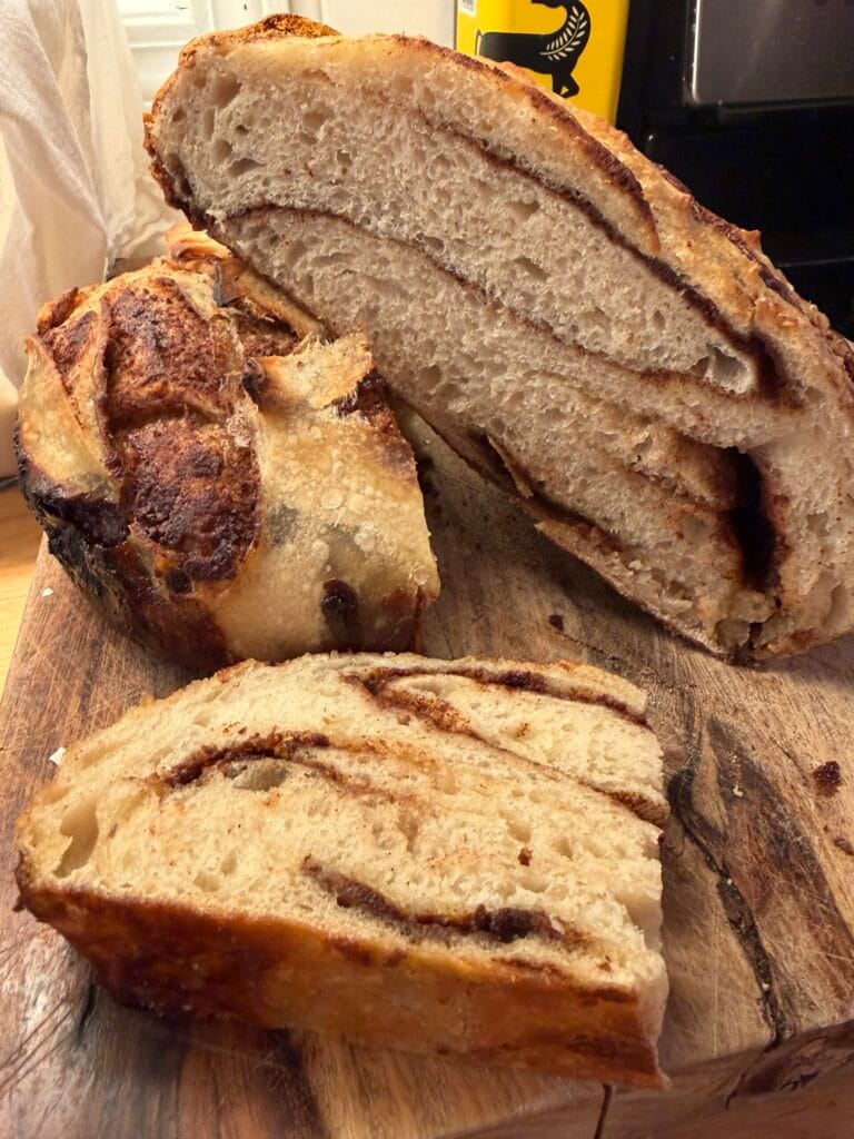 Cinnamon and Sugar Sourdough Loaf