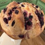 Blueberry Lemonade Sourdough Loaf