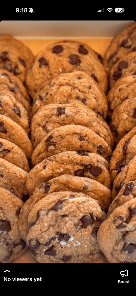 Brown Buttered Chocolate Chip Cookies