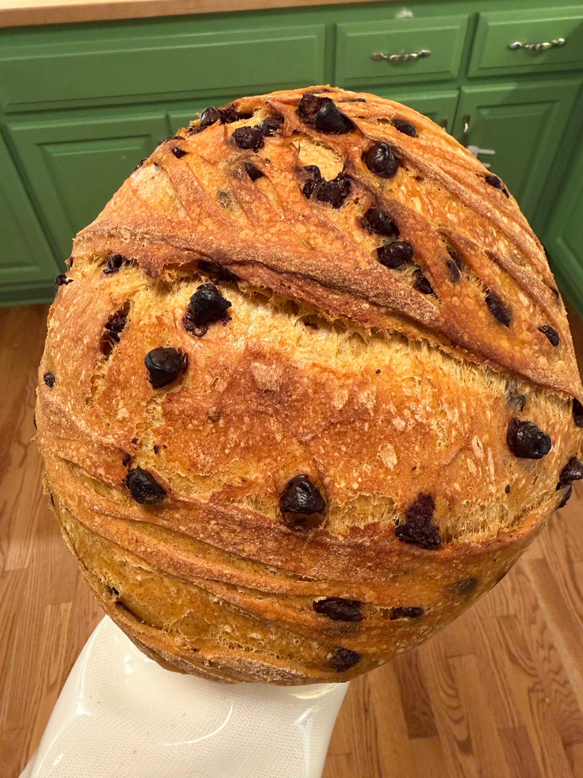 Pumpkin Chocolate Chip Sourdough Loaf 2 Pumpkin Chocolate Chip Sourdough Loaf