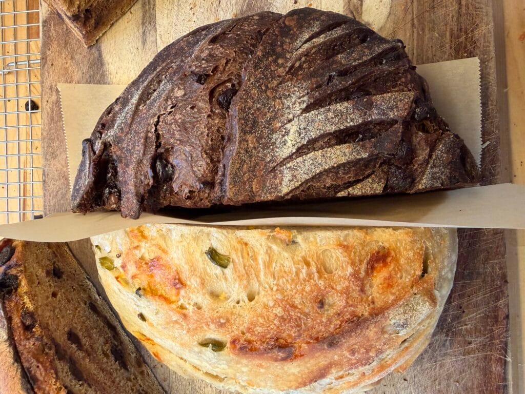 Mixed sourdough loaf