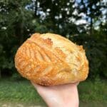 Traditional sourdough artisan loaf