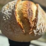 Cracked Pepper and Parmesan Sourdough Round