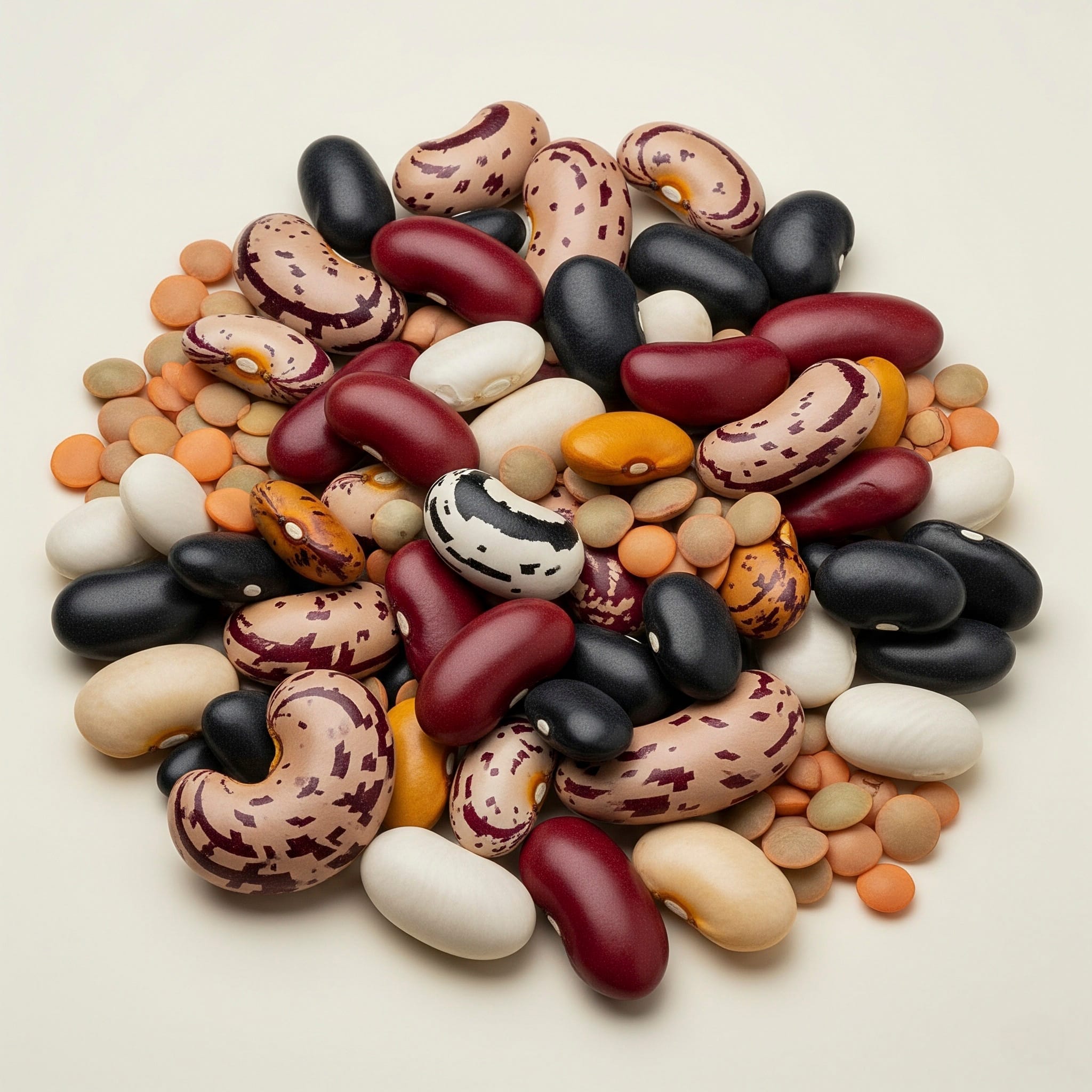 Bean soup Mix with Spice Packet ( 1Pound Beans) 2 Bean soup Mix with Spice Packet ( 1Pound Beans)