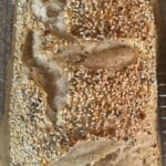 Sourdough Everything Loaf