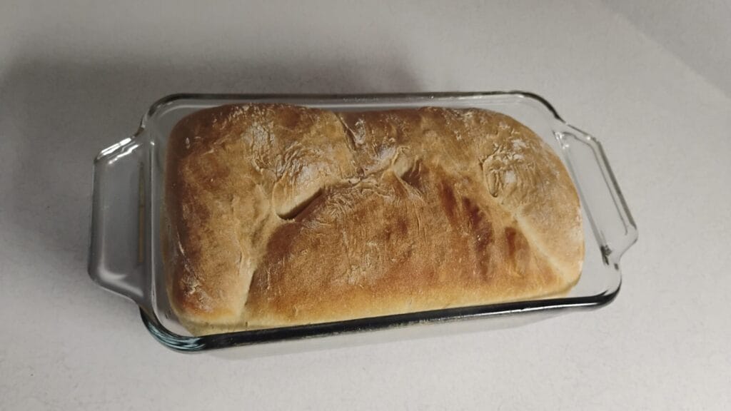 Homemade sandwich bread