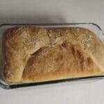 Homemade sandwich bread