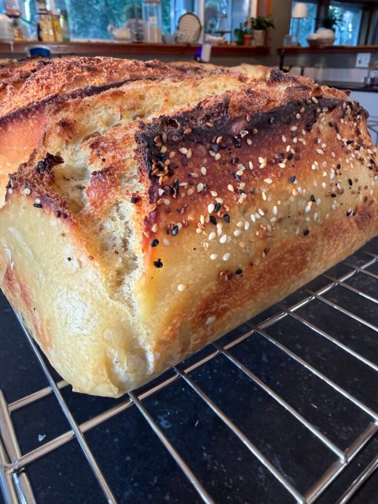 Everything Seasoning Sourdough