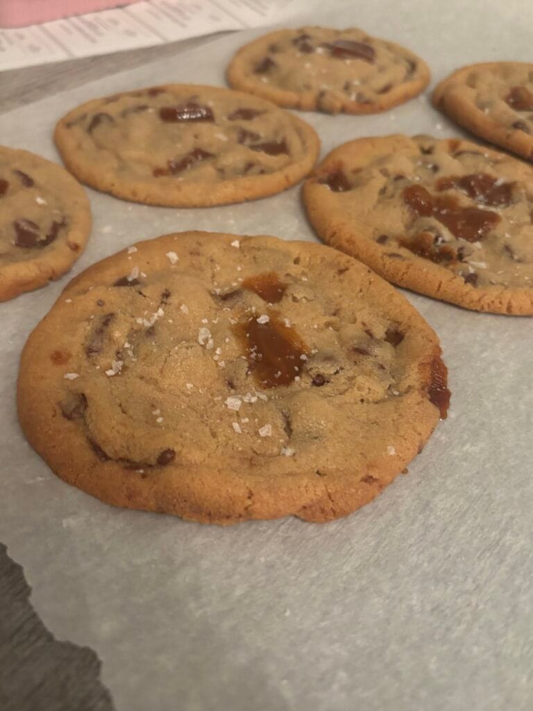 Salted Toffee Chip Cookie