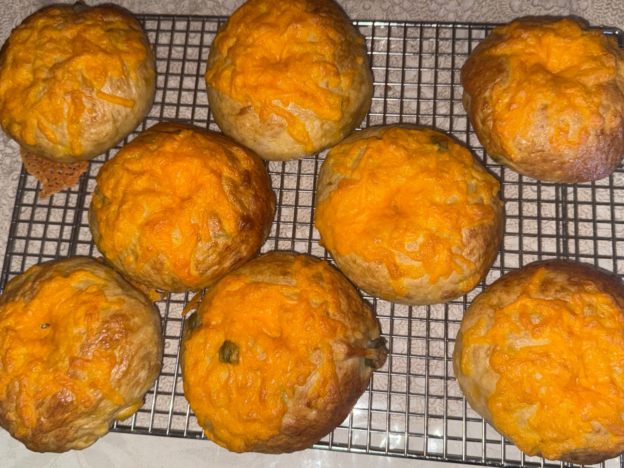 Gourmet Infused Jalapeno Cheddar Sourdough Bagels 2 Gourmet Infused Jalapeno Cheddar Sourdough Bagels
