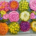 Flowery cupcakes
