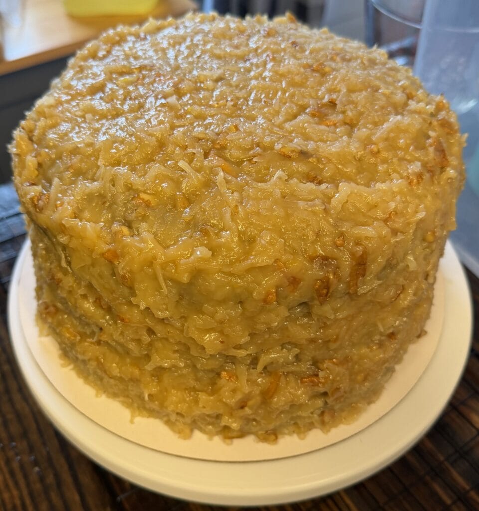 Granny Carroll's German Chocolate Cake