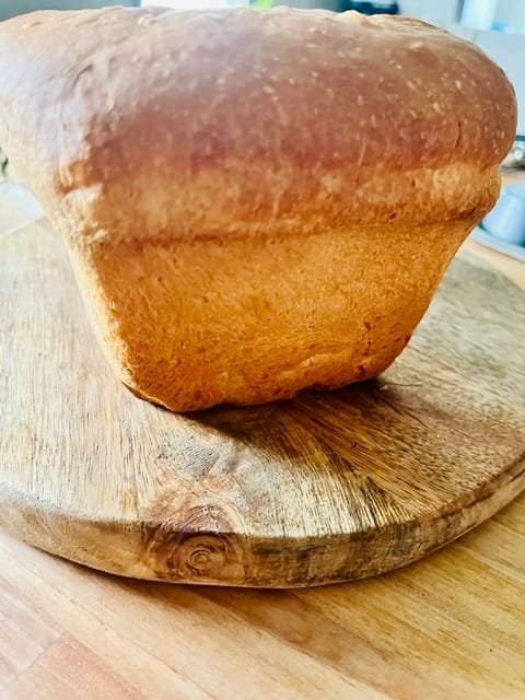Amish White Bread Half Loaf