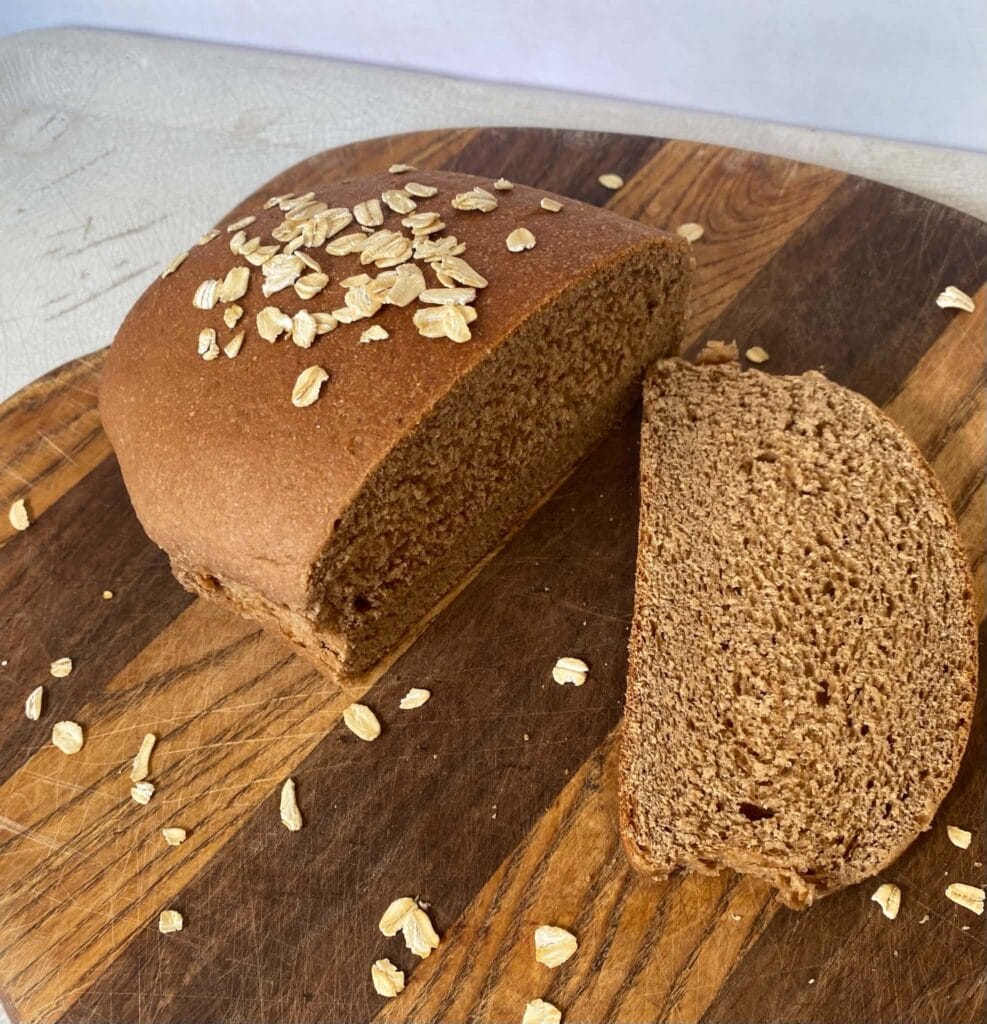 Fresh Milled Brown Bread Loaf
