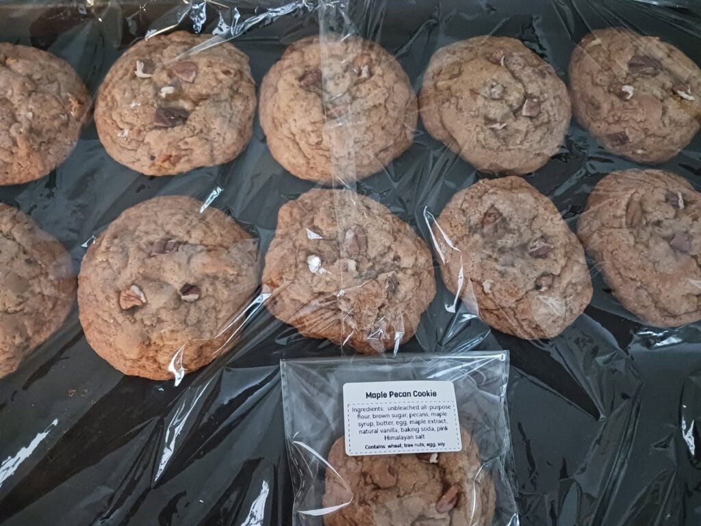 Maple Pecan Cookies